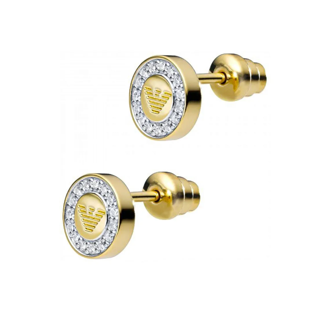 Серьги из серебра EMPORIO ARMANI EG3055